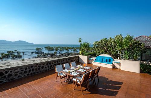 Murud Villa | SaffronStays Sea Sparkle - 4BR beachfront villa with lawn, deck & gazebo near Kashid-Murud beach