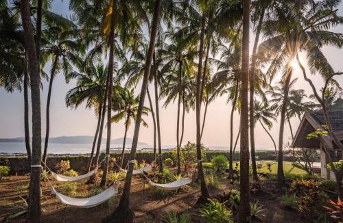 Murud Villa | SaffronStays Sea Sparkle - 4BR beachfront villa with lawn, deck & gazebo near Kashid-Murud beach