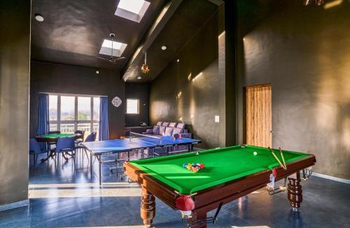 Nashik Villa | SaffronStays Six Oaks - 4BR Lakeside Villa with Pool, Games Room & Backwater Views