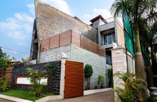 Lonavala Villa | SaffronStays Urja, Lonavala - Private villa with 2 pools, spa room, private elevator & waterfall