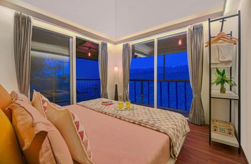 Panchgani House | SaffronStays Verandah by the Valley, Panchgani - luxury villa and treehouse with beautiful valley and lake views