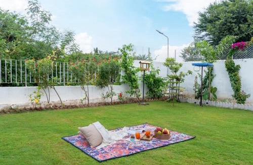 Bedla Villa | SaffronStays Villa Bougain - 2BR hill-view villa with plunge pool, Veg BBQ, birdwatching & serene garden sit-outs