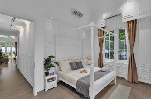 Jawhar Villa | SaffronStays White Pearl - 3BR Vikramgad villa, pool, gazebo, pergola, BBQ & bonfire, near Pinjal, Sajan & Kohoj