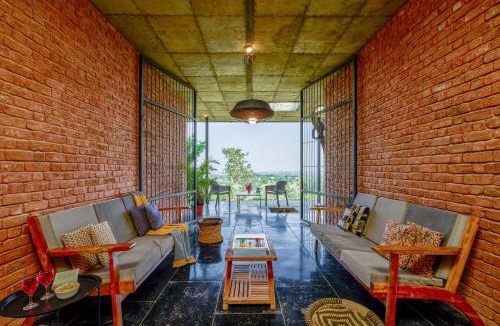 Igatpuri Villa | SaffronStays Zen, Igatpuri - lake-view villa with indoor and outdoor games