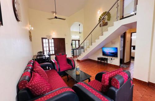 Baga Apartment | 'Sana Villa' 3 Bedroom Villa with Pool, kitchen, wifi, garden Anjuna Beach Goa "Premium Luxury Villas with Pool"