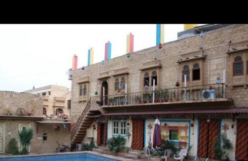 Amar Sagar Pol Hostel | sandstone Villa jaisalmer