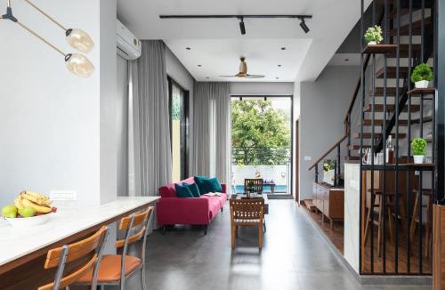 Arsiwalla Villa Apartment | Seven Sands I Oak Wood I Pvt Pool - 2 BHK Duplex