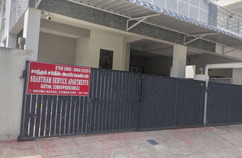 Coimbatore Apartment | Shantham Service Apartments Indumangar