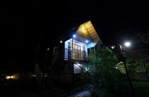 Vythiri House | sky blue villa