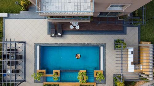 Jamwa Ramgarh Villa | Skyza Farms 3 BHK Snehzy Villa with Private pool, Gazebo and Garden
