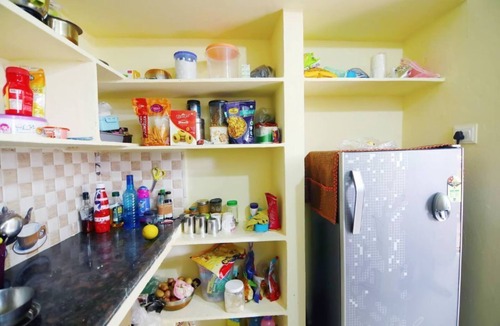 Hyderabad Condo | SN201-Fully Furnished 1BHK AC,TV,300mbps@Suchitra
