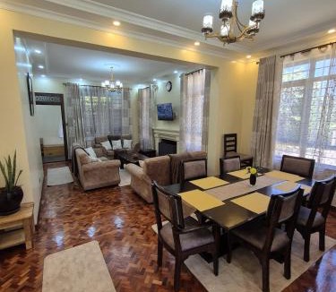 Nairobi Villa | Solar-Powered EcoLuxe Stay in Karen - Cot Available