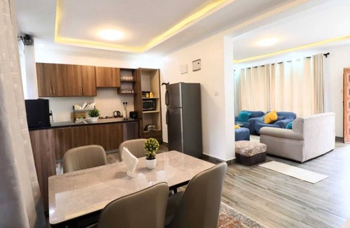 Nanyuki Apartment | Soothing apartment with WiFi, fully furnished kitchen in charming Nanyuki
