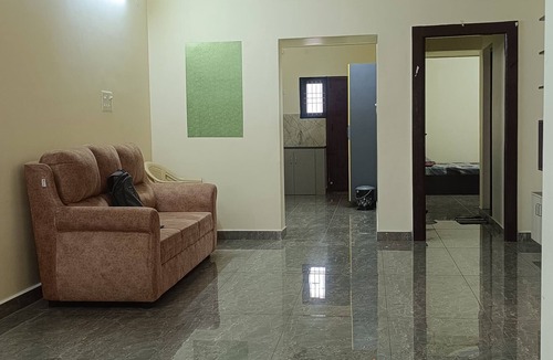 Marie Oulgaret House | Spacious 2BHK house with AC in Puducherry