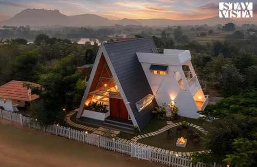 Denkanikota Villa | StayVista at A Frame of Mind- Denkanikottai with Pool & BBQ