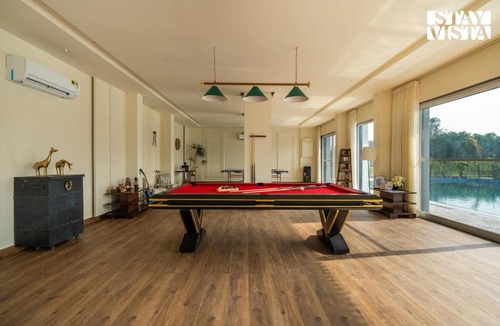 Taoru Villa | StayVista at Aarna Estate with Private Pool & Pickleball Court