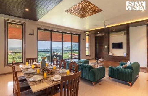 Kune N.m. Villa | StayVista at Airhill with Pool, Alfresco, WiFi