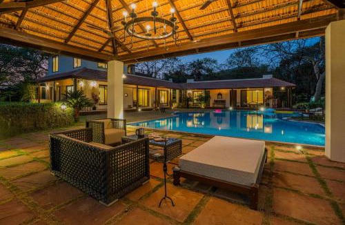 Alibaug Villa | StayVista at Birdsong with Pvt Pool, Lawn & Gazebo