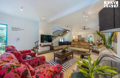 Siolim Villa | StayVista at Casa Ashar with Swimming Pool, Wi-Fi