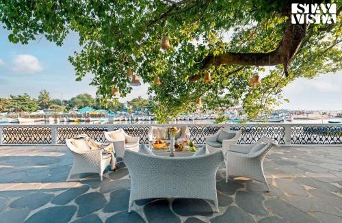 Baga Villa | StayVista at Di Mora by the Sea with Lawn & Pool