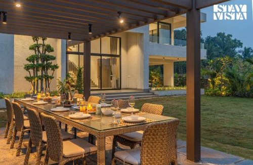 Kihim Villa | StayVista at Ember Villa - Indoor Pools & BBQ