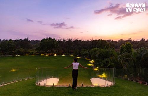 Kihim Villa | StayVista at Gardenéa with Outdoor Pool, Huge Lawn