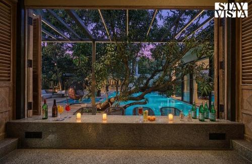 Kihim Villa | StayVista at Hermes Cove with Pool, Lawn