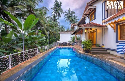 Saligao Villa | StayVista at La Tranquillità Luxurious 6BHK Villa With Pvt Pool, Pool Table, Cook at Saligao North Goa