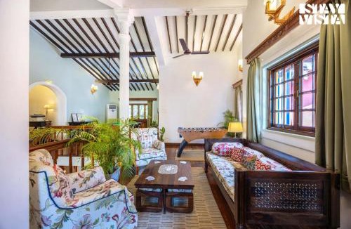 Saligao Villa | StayVista at La Tranquillità Luxurious 6BHK Villa With Pvt Pool, Pool Table, Cook at Saligao North Goa