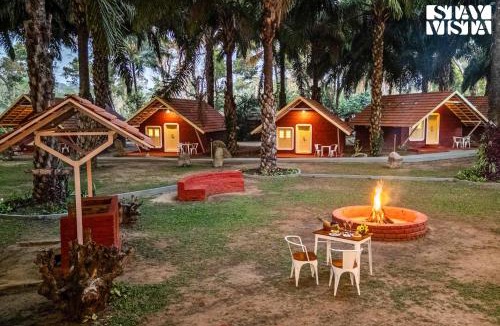 Virajpet House | StayVista at Nomad's Nook with Lawn, River View