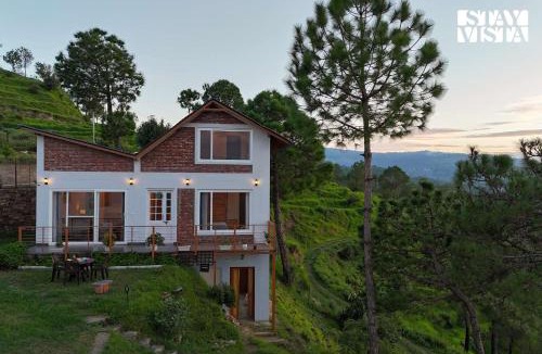 Majkhali Villa | StayVista at Offgrid Ginai - Pet Friendly, Bonfire & Mountain View