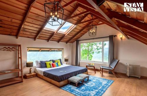 Majkhali Villa | StayVista at Offgrid Ginai - Pet Friendly, Bonfire & Mountain View
