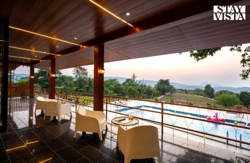 Roha Villa | StayVista at Sasha Farms in Roha with Pool, WiFi