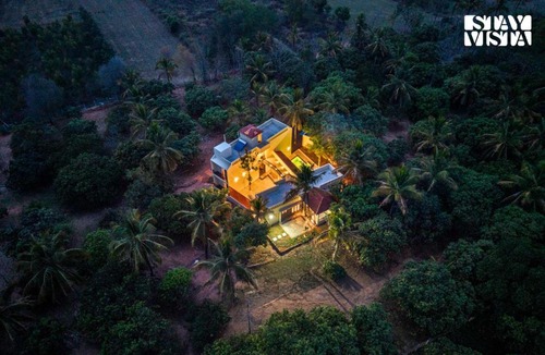 Nelamangala Villa | StayVista at Soulscape with BBQ & Pool
