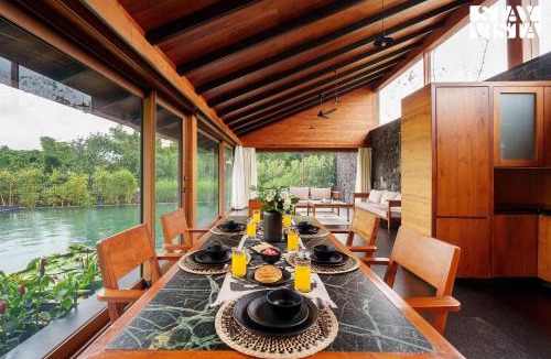 Nashik Villa | StayVista at Stonescape Villa with Pool, Lawn & Mountain View