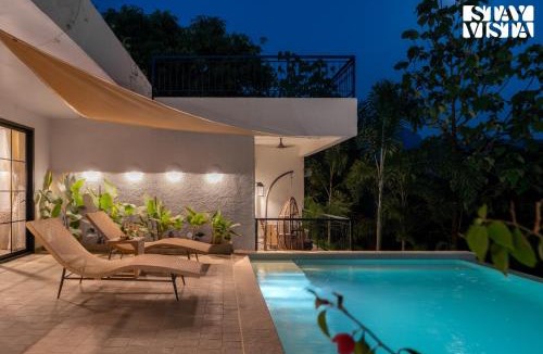 Pali Villa | StayVista at Stories by the River with Pool & Bar