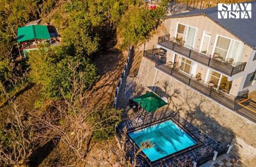 Naina Range Villa | StayVista at Sunset Springs with Swimming Pool