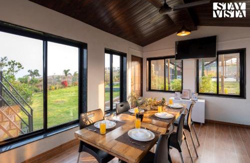 Bhor Villa | StayVista at The Cloudscape with WiFi, Lawn, AC