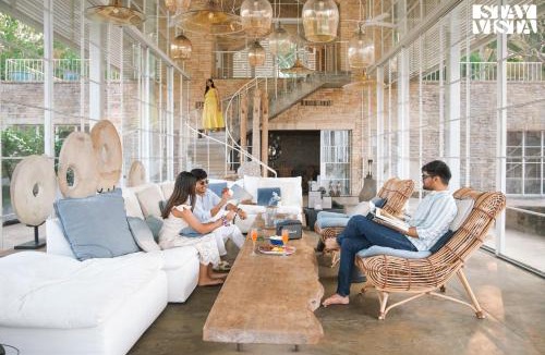 Alibaug Villa | StayVista at The Ray with Mountain Views, BBQ, AC