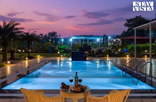 Roha Villa | StayVista at The Red Creek with BBQ and Bonfire