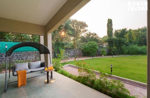 Kihim Villa | StayVista at Villa Lemonade with BBQ & Bonfire
