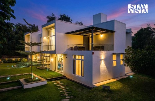 Mudigere Villa | StayVista at Villa Mandimane with Bonfire & Pool