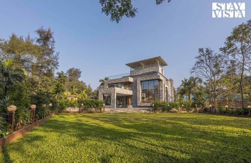 Kune Village Villa | StayVista's Greystone Estate with Pool, Terrace, and Snooker Table