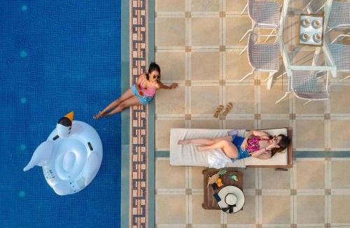 Kune Village Villa | StayVista's Le Sutra Great Escapes - Geometrica - Artistic Rooms, Mountain View, Pool, and Gazebo Retreat
