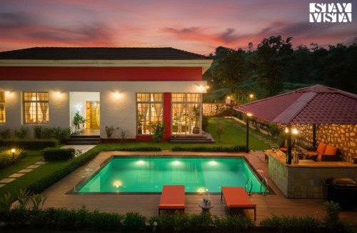 Bherav Villa | StayVista's Rustique Radiance - Hillside Retreat with Outdoor Pool & South Indian Architecture
