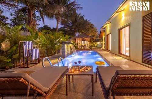 Karjat Villa | StayVista's The Isabella House - Hill-View Villa with Outdoor Pool & Pool-Side Gazebo
