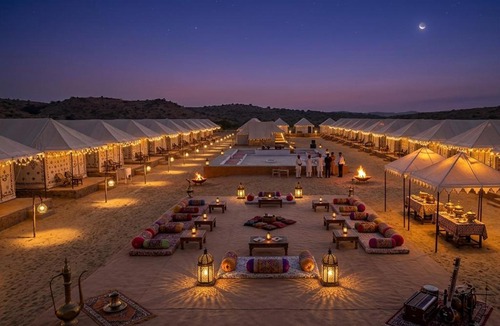 Kanoi Hotel | Style Desert Camp With Swimming Pool