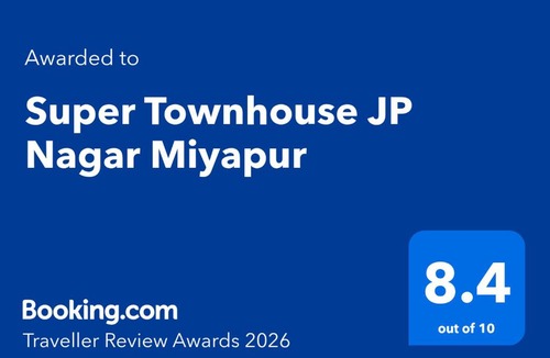 Miyapur Hotel | Super Townhouse JP Nagar Miyapur