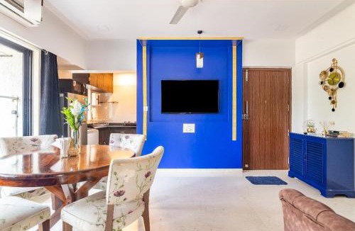Santacruz West Apartment | The Blue Abode! Premium 1Bhk Santacruz West