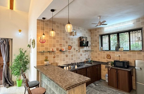 Kune N.m. Villa | The CELESTE VILLA: Elegant 3BHK Retreat ,Private Pool, Mountain view.